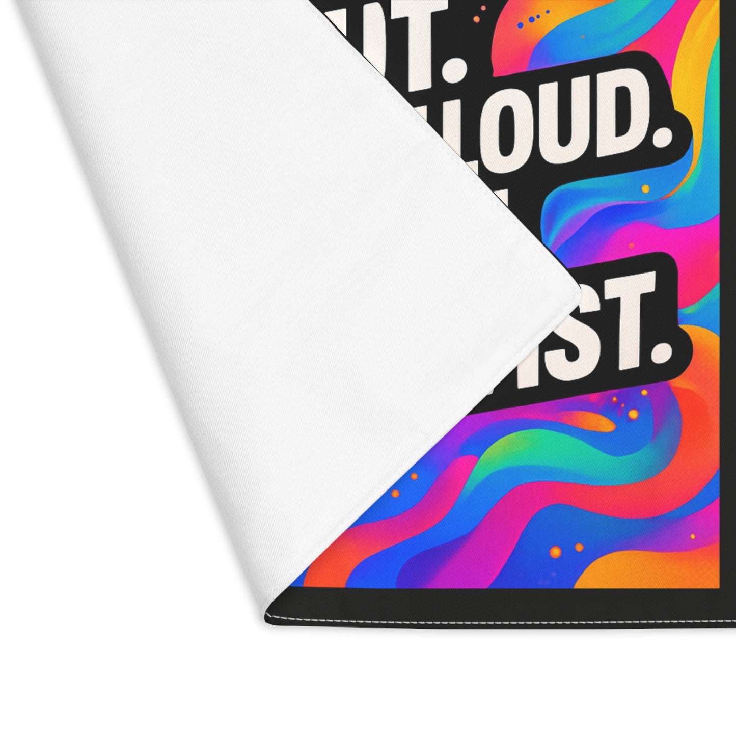 Be The Plot Twist ā Black Placemat