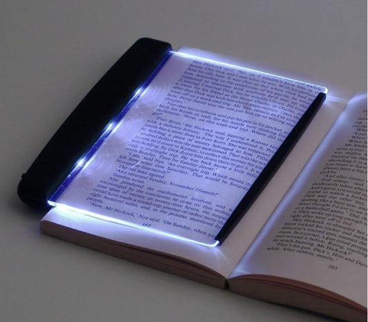 LED Flat Panel Bookmark Reading Light – Portable, Eye-Care Night Lamp for Books & Study