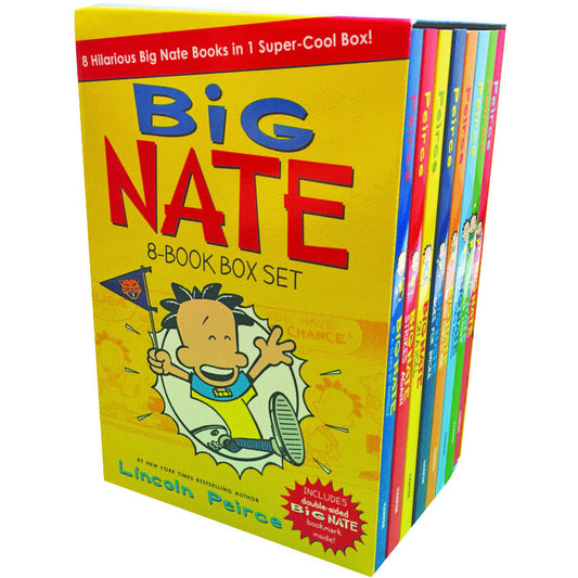 Big Nate 8-Book Box Set – The Ultimate Collection for Young Readers