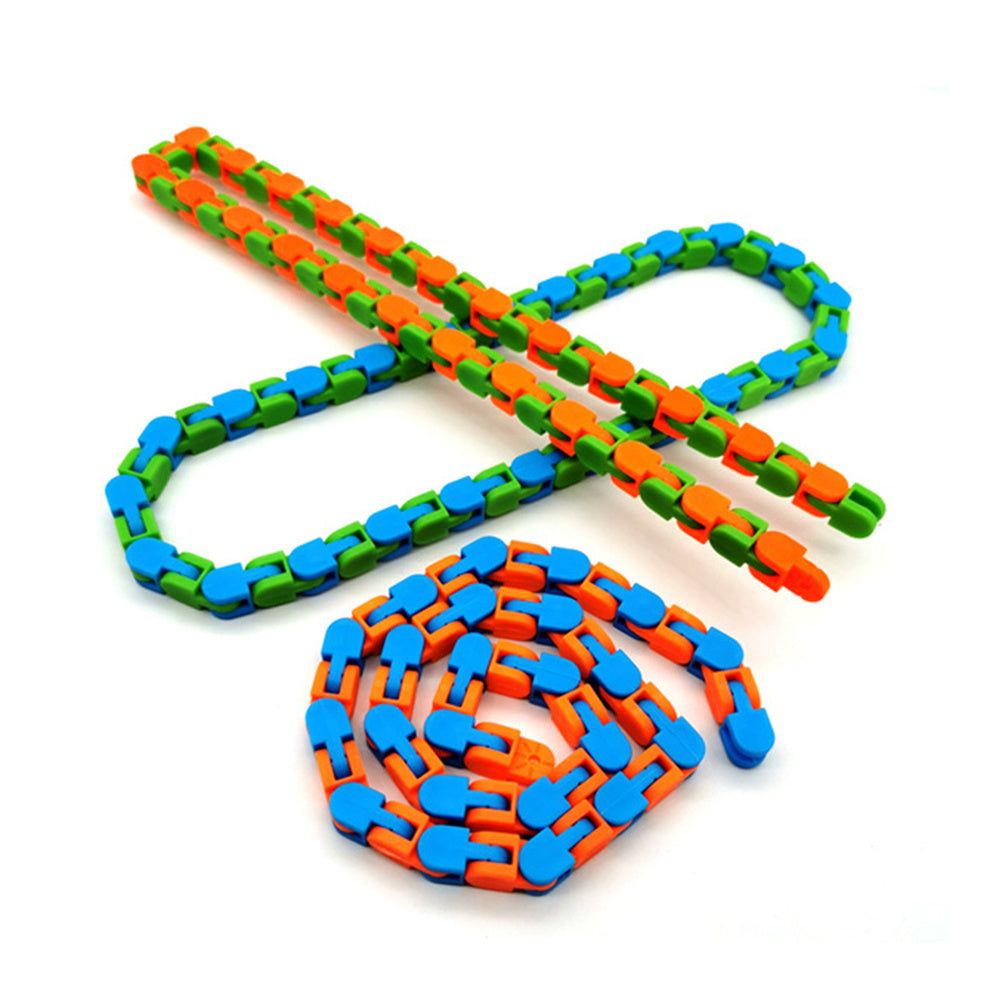 Stress Relief Fidget Chain Bracelet – Anti-Anxiety Toy for Adults & Kids
