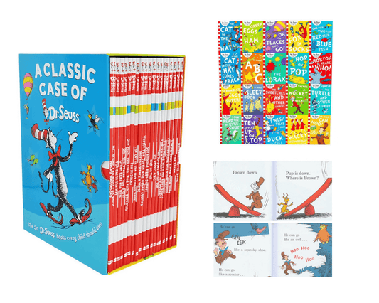 A Classic Case of Dr. Seuss 5 Book Gift Box Set Collection