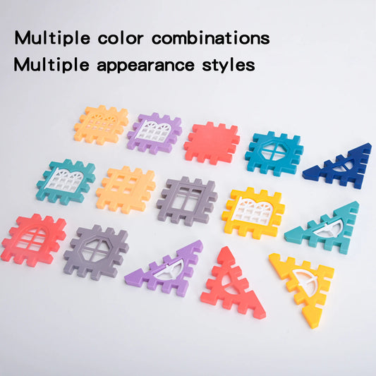 Large-Scale House Building Block Big (1 cm)