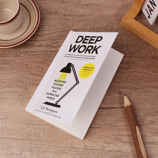 Deep Work by Cal Newport – Unlock Focus, Productivity & Mental Clarity