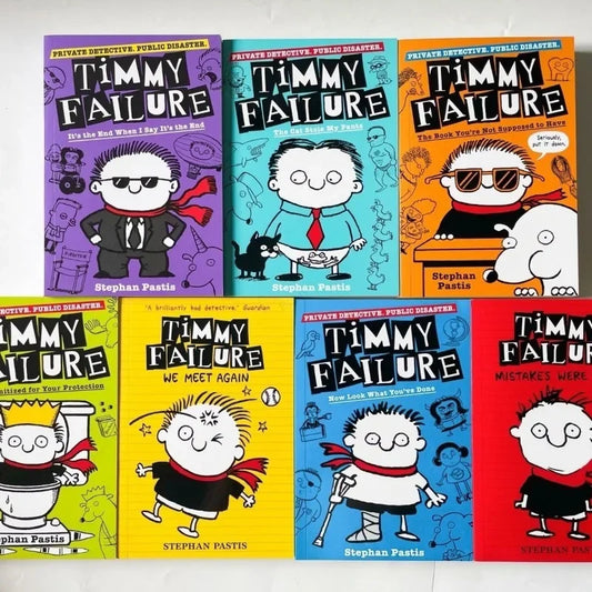 Timmy Failure 7-Book Collection – Hilarious Illustrated Chapter Series