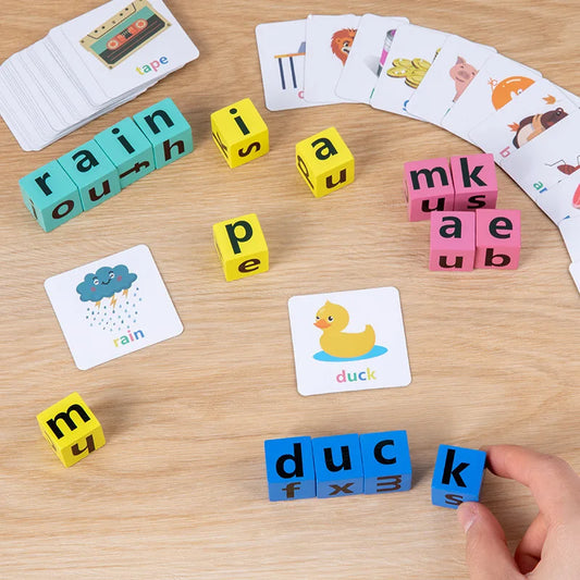 Children's Wooden Montessori Letters