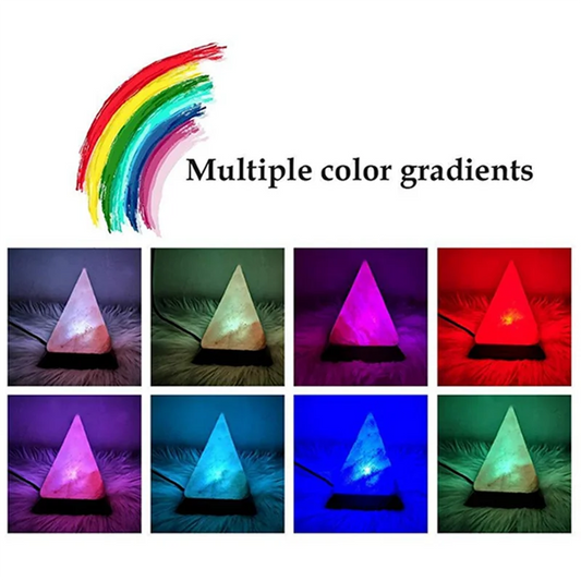 USB Himalayan Pyramid Salt Lamp