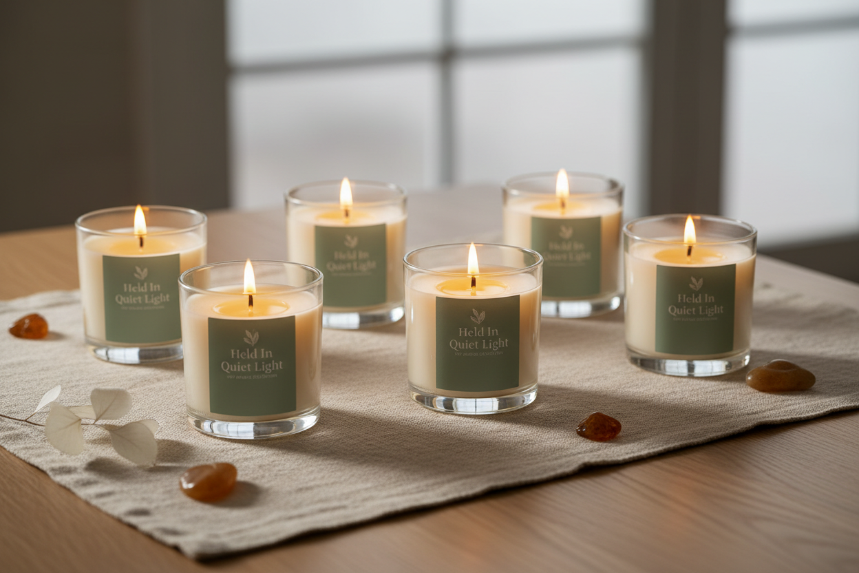 Held In Quiet Light - Soy Candles