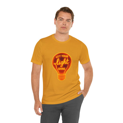Let Your Light Shine – Jersey Short Sleeve Tee