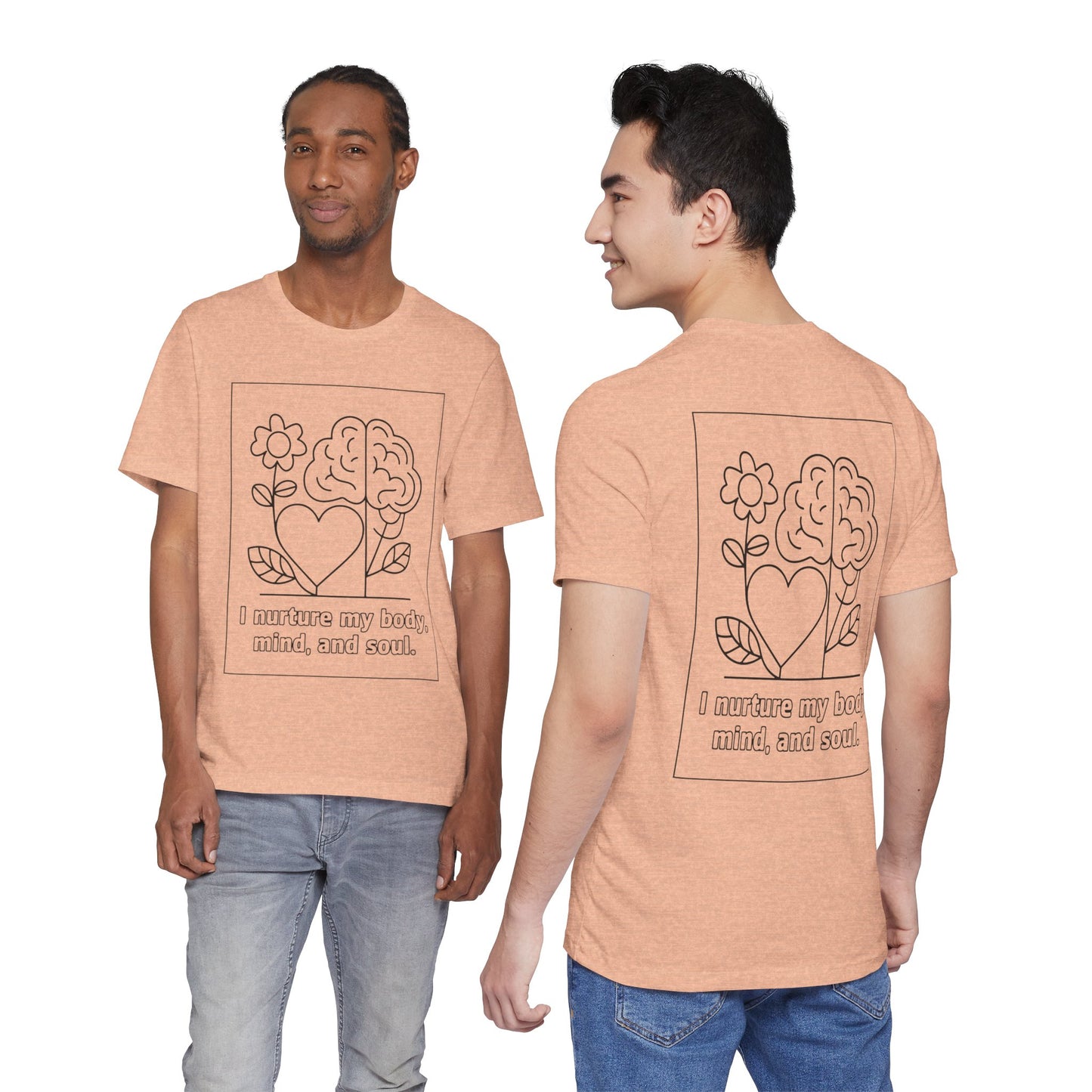 Nurture My Body, Mind & Soul – Affirmation Tee