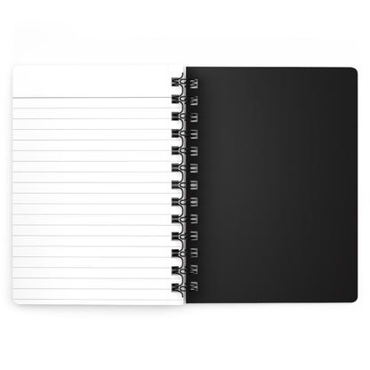Every Story Is Happier With a Swishing Tail — Yin Yang Cats Spiral Notebook for Writing & Quiet Moments (Black Cover)