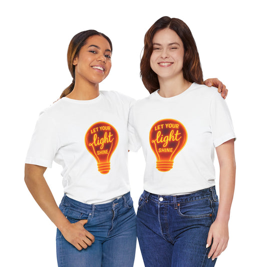 Let Your Light Shine – Jersey Short Sleeve Tee