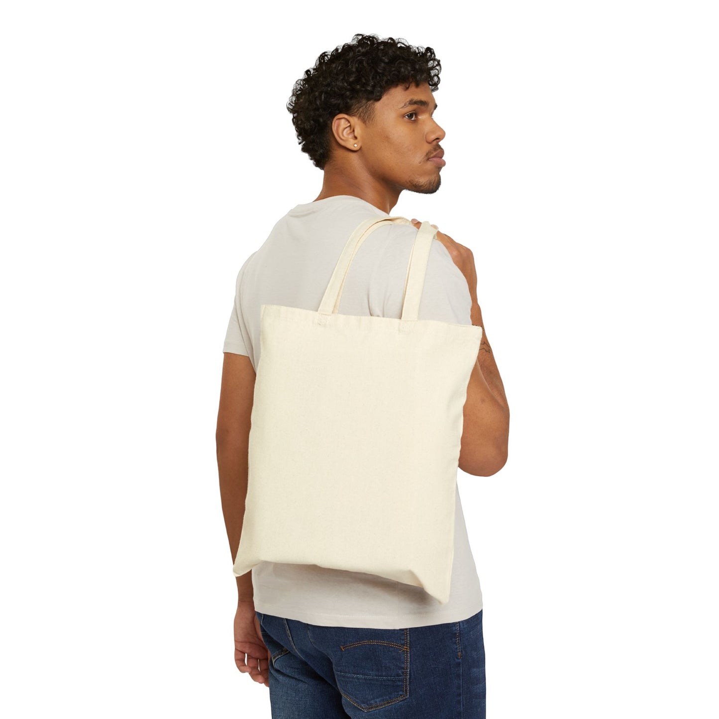 Love Bookmarks Your Soul… — Book Lover Cotton Canvas Tote Bag