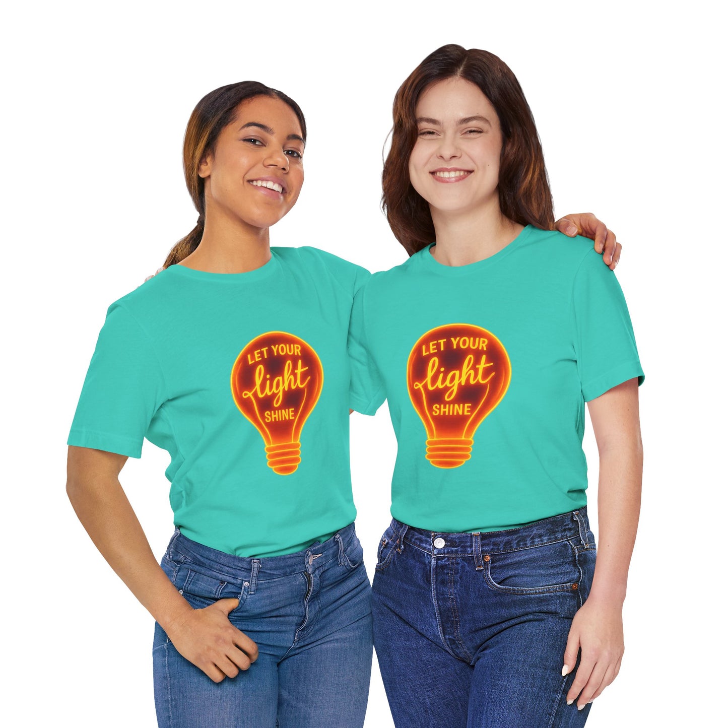 Let Your Light Shine – Jersey Short Sleeve Tee