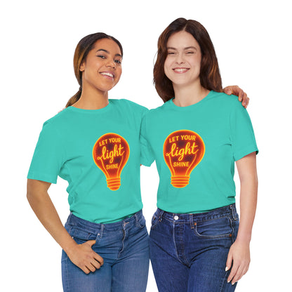 Let Your Light Shine – Jersey Short Sleeve Tee