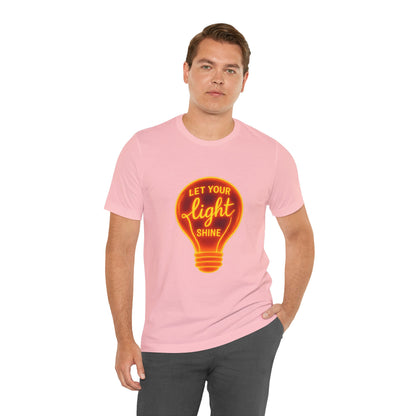 Let Your Light Shine – Jersey Short Sleeve Tee