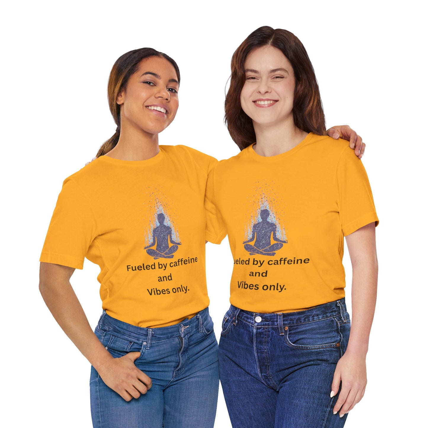 Fueled by Caffeine and Vibes – Jersey Short Sleeve Tee