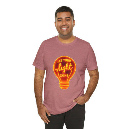 Let Your Light Shine – Jersey Short Sleeve Tee