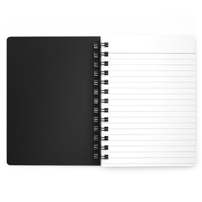 Every Story Is Happier With a Swishing Tail — Yin Yang Cats Spiral Notebook for Writing & Quiet Moments (Black Cover)