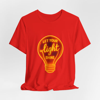 Let Your Light Shine – Jersey Short Sleeve Tee
