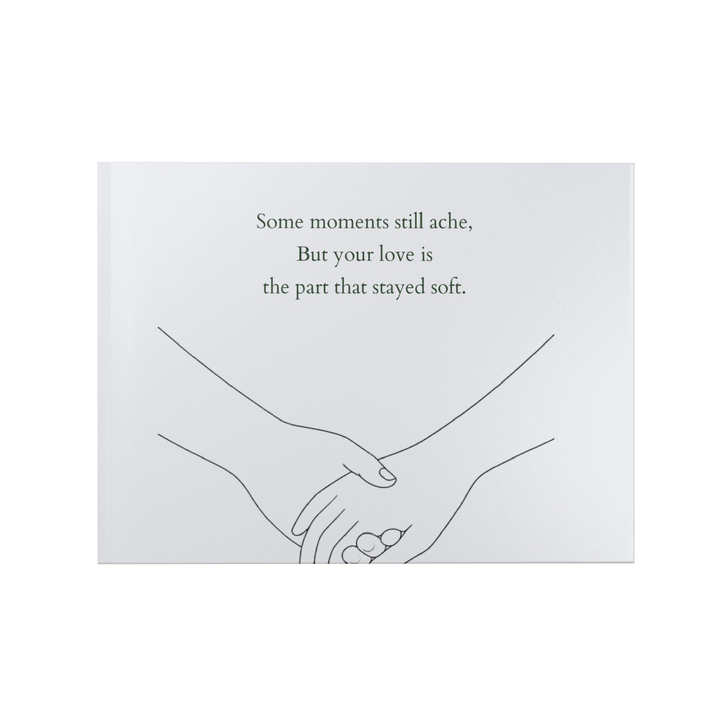 Grey Hardcover Photo Book — Some Moments Still Ache