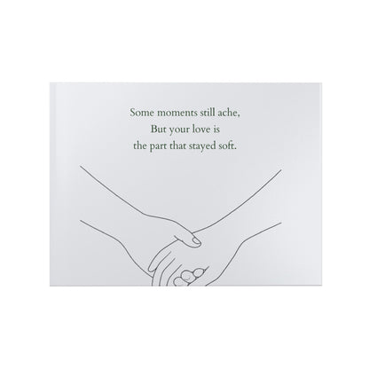 Grey Hardcover Photo Book — Some Moments Still Ache