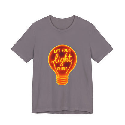Let Your Light Shine – Jersey Short Sleeve Tee
