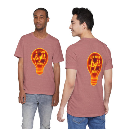 Let Your Light Shine – Jersey Short Sleeve Tee
