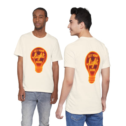 Let Your Light Shine – Jersey Short Sleeve Tee