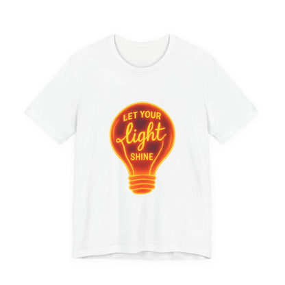 Let Your Light Shine – Jersey Short Sleeve Tee
