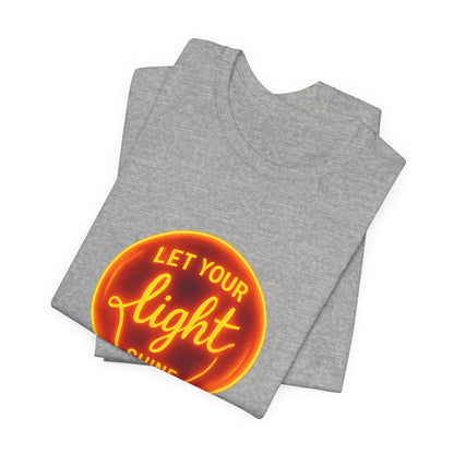 Let Your Light Shine – Jersey Short Sleeve Tee