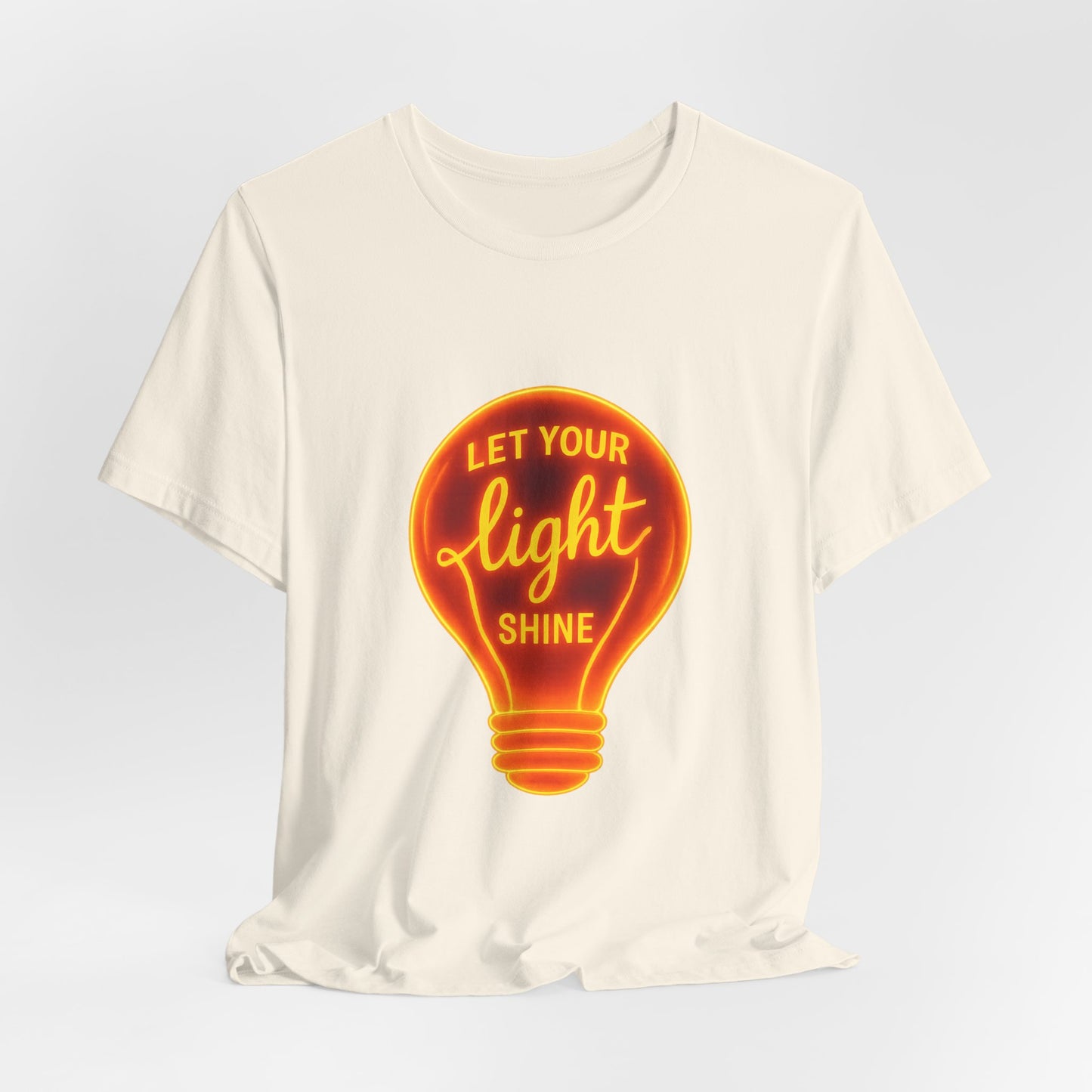 Let Your Light Shine – Jersey Short Sleeve Tee