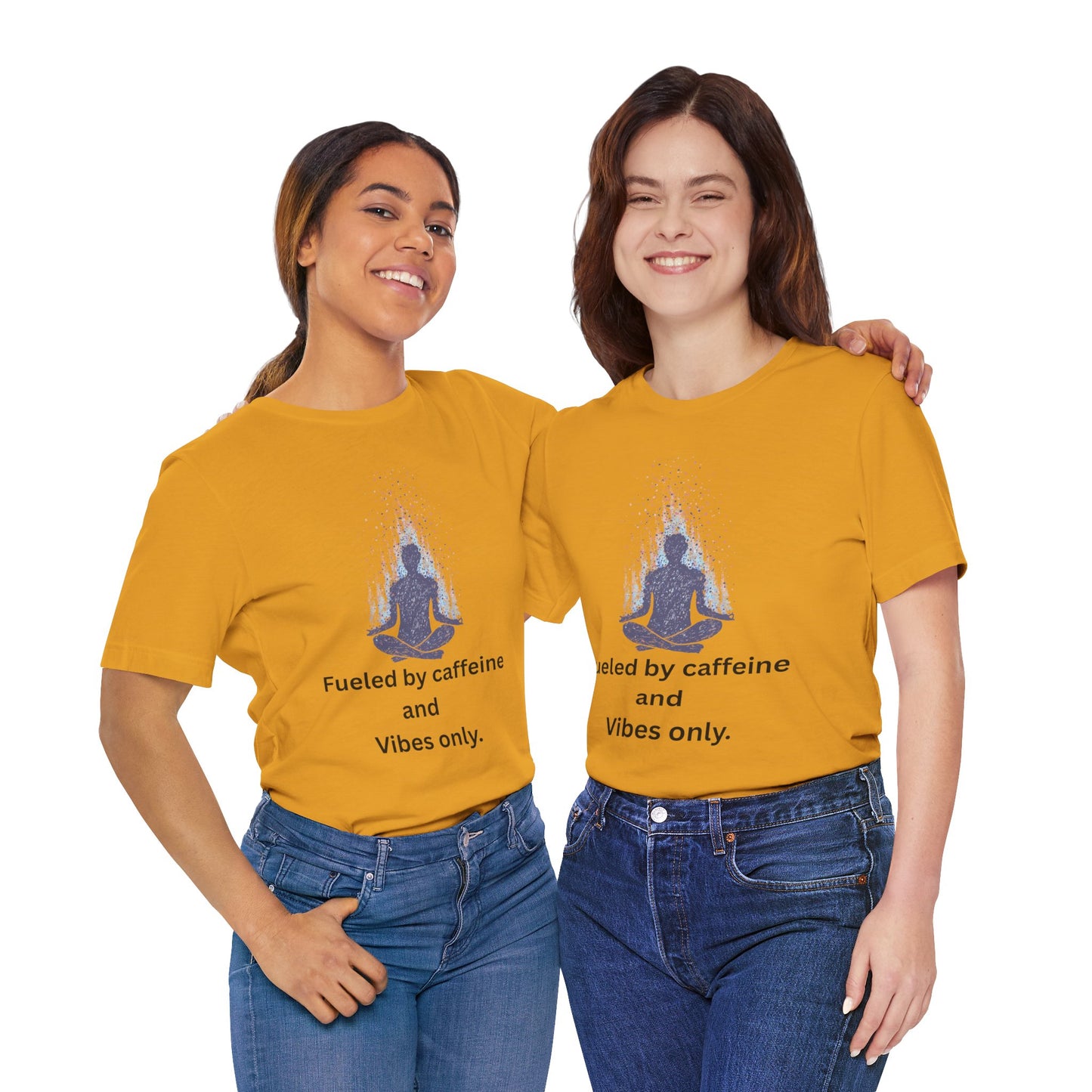 Fueled by Caffeine and Vibes – Jersey Short Sleeve Tee