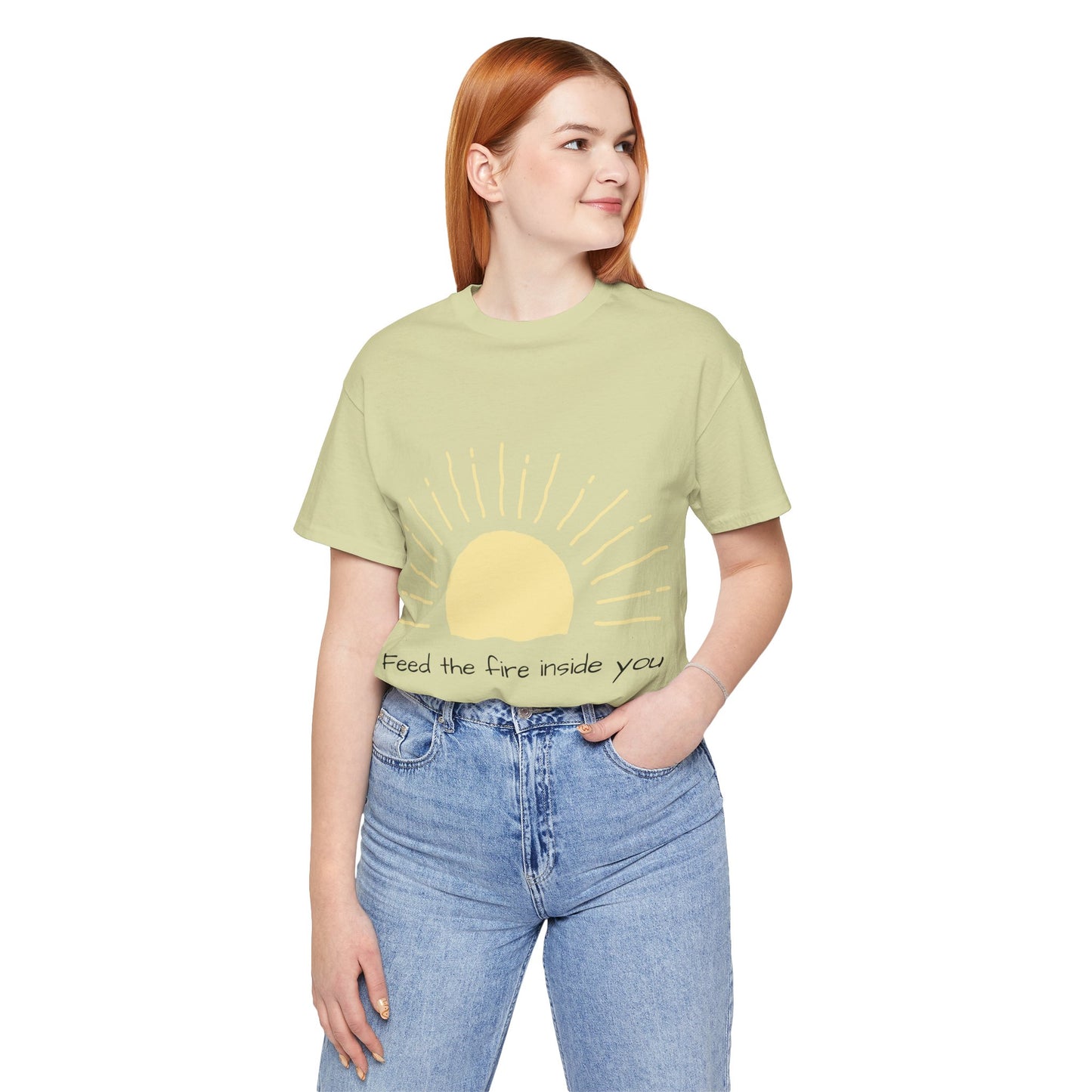 Feed the Fire Inside You – Jersey Short Sleeve Tee