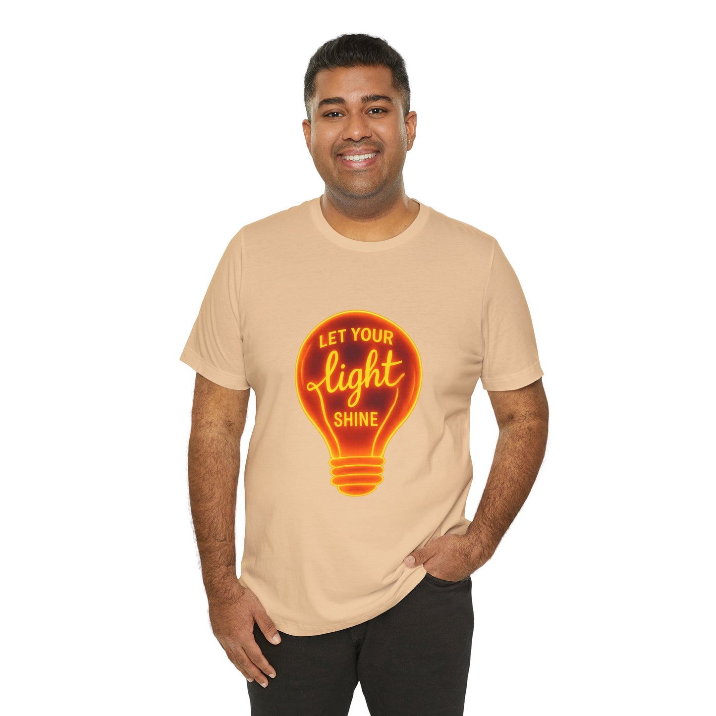 Let Your Light Shine – Jersey Short Sleeve Tee