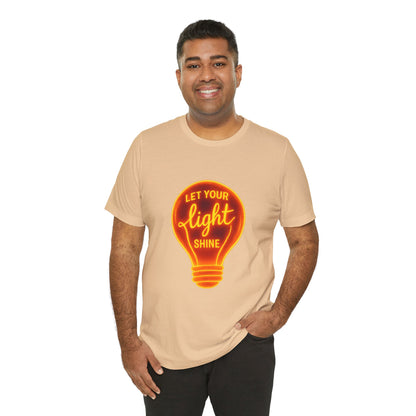 Let Your Light Shine – Jersey Short Sleeve Tee