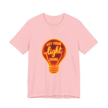 Let Your Light Shine – Jersey Short Sleeve Tee