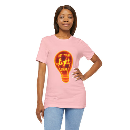 Let Your Light Shine – Jersey Short Sleeve Tee