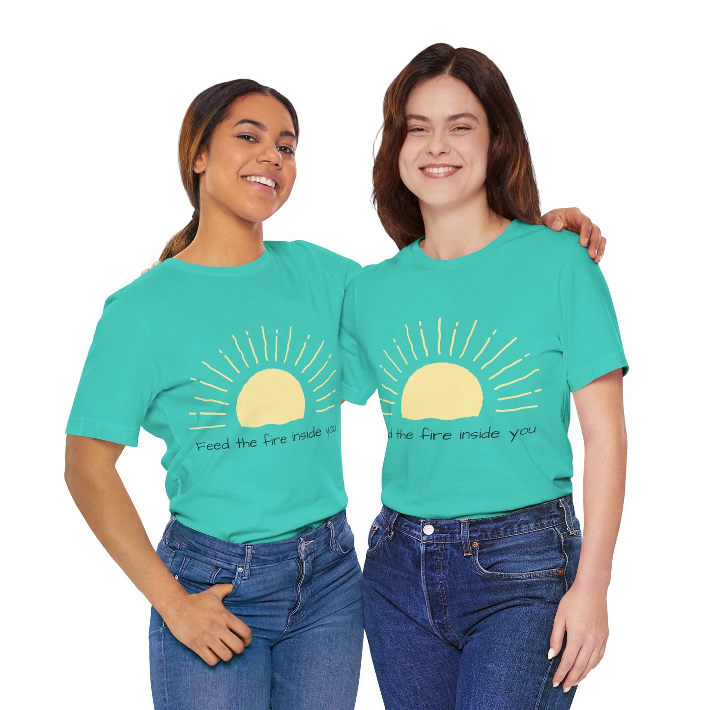 Feed the Fire Inside You – Jersey Short Sleeve Tee