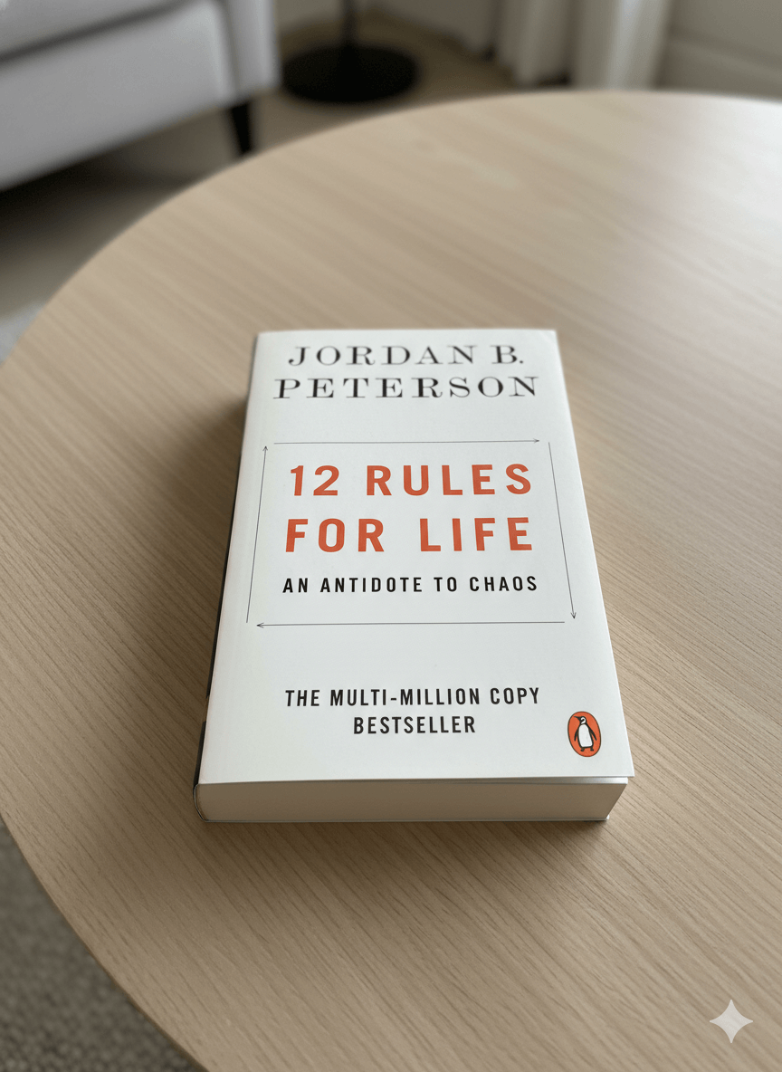 12 Rules for Life An Antidote to Chaos by Jordan B Peterson Paperback Book