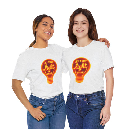 Let Your Light Shine – Jersey Short Sleeve Tee