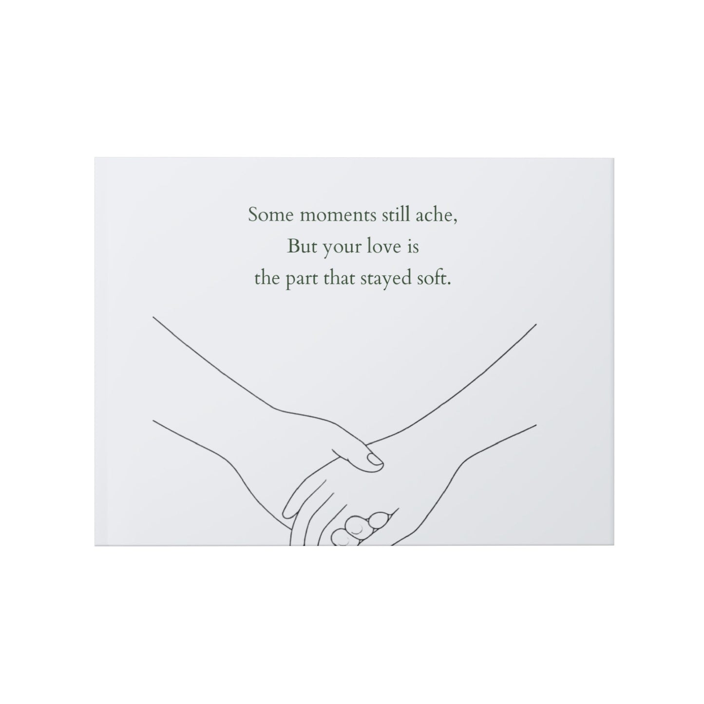 Grey Hardcover Photo Book — Some Moments Still Ache