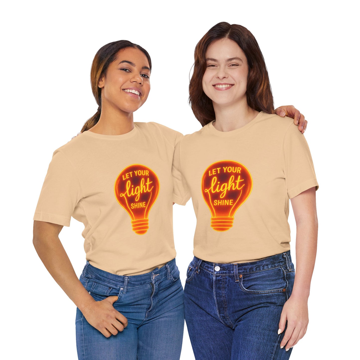Let Your Light Shine – Jersey Short Sleeve Tee