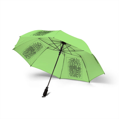 “I Am Free To Create The Life I Want” — Semi‑Automatic Foldable Umbrella