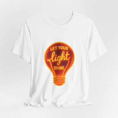 Let Your Light Shine – Jersey Short Sleeve Tee