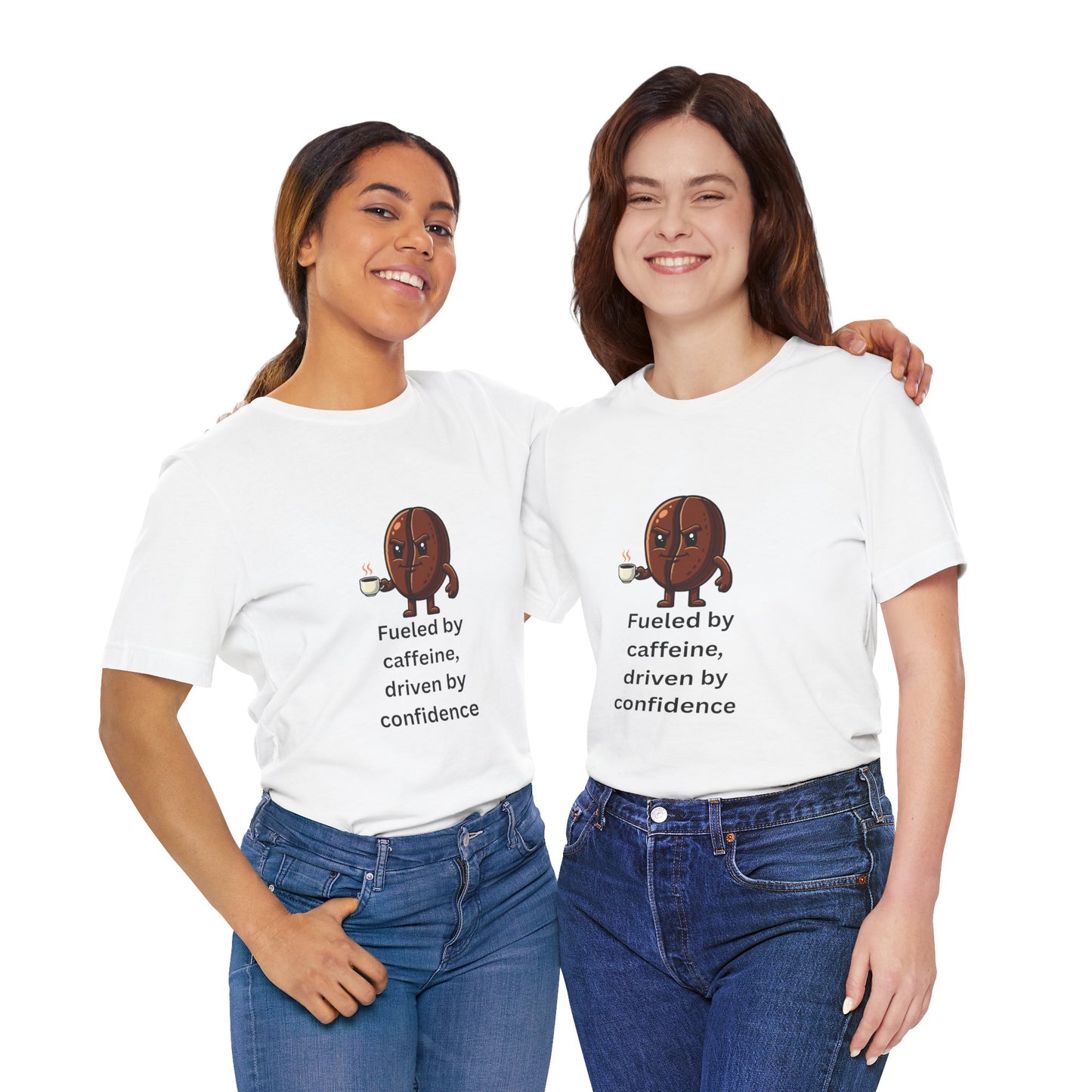 Fueled by Caffeine, Driven by Confidence – Jersey Short Sleeve Tee