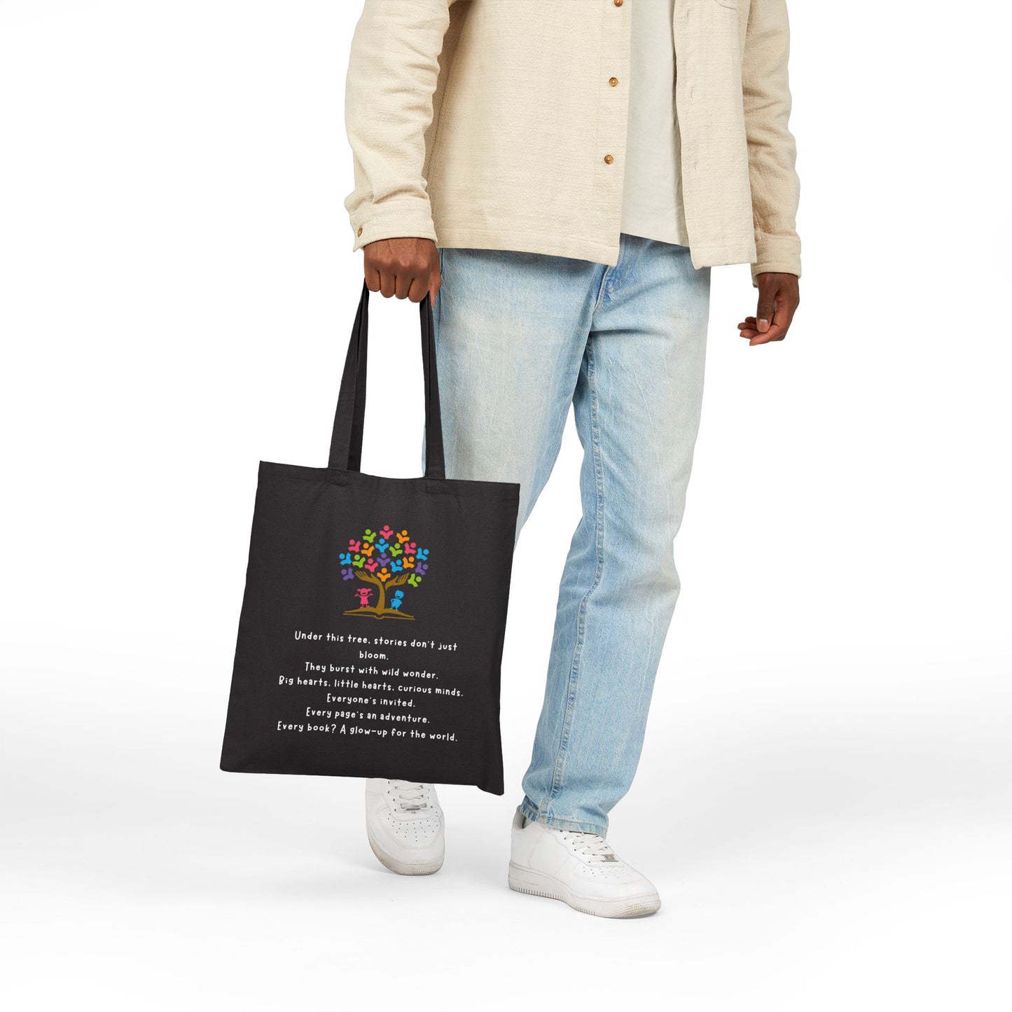 Under This Tree — A Place for Quiet Wonder Tote Bag