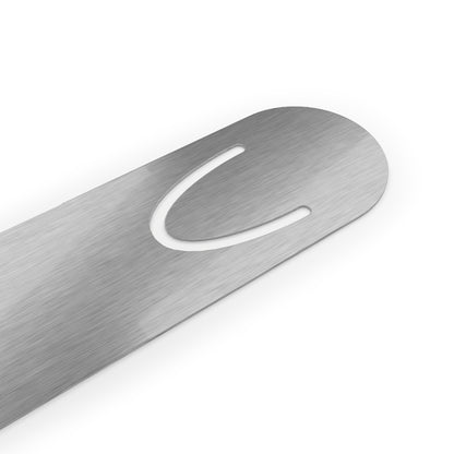 Black Aluminum Bookmark — Love Me, Handle Me Cat