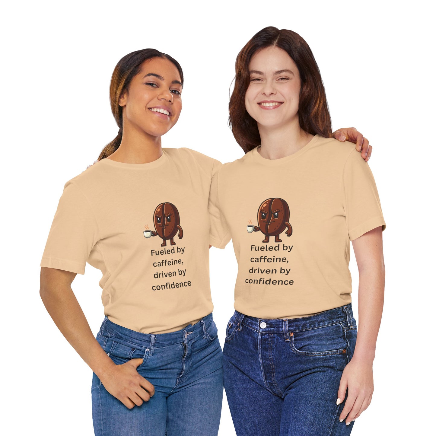 Fueled by Caffeine, Driven by Confidence – Jersey Short Sleeve Tee