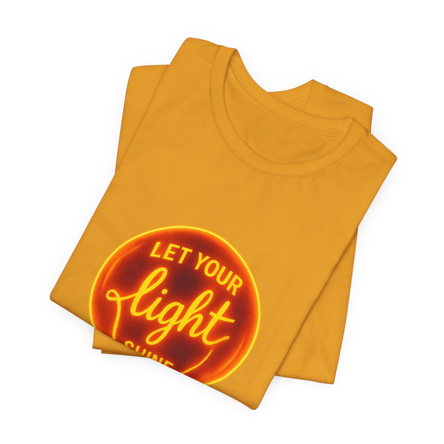Let Your Light Shine – Jersey Short Sleeve Tee