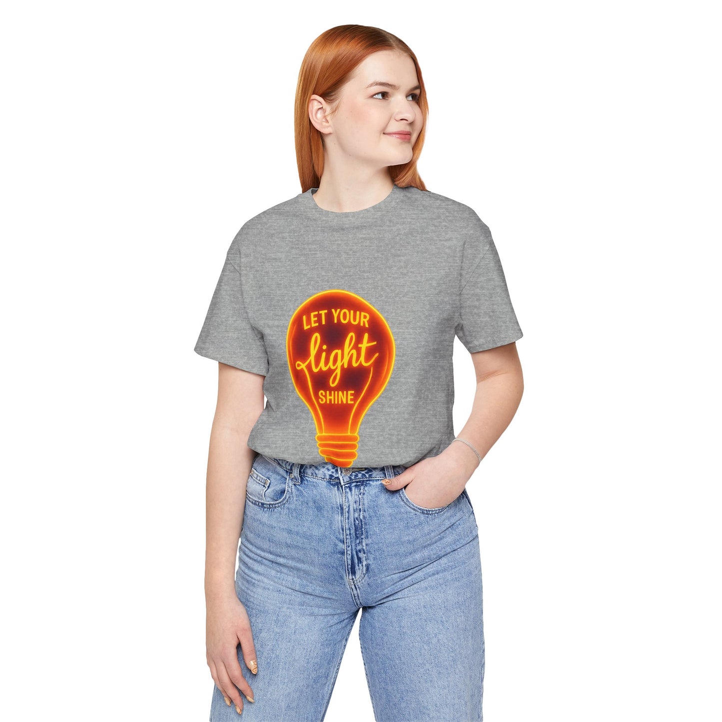 Let Your Light Shine – Jersey Short Sleeve Tee